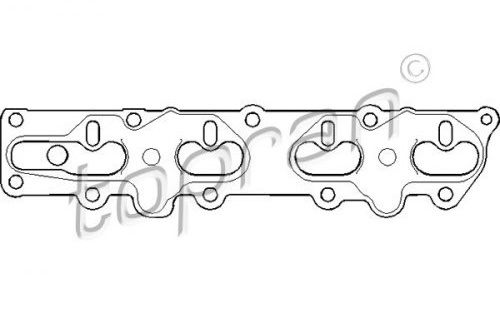 topran Guarnizione per collettore di scarico, 206 603