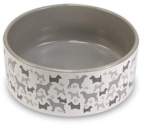 ARQUIVET Ciotola in Ceramica Cani - Ciotola per Cani e Gatti - 16 cm