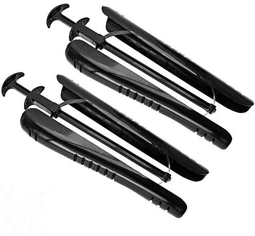 Automatic Black Boot Tree / Boot Shapers 12-inch (1 Pair), One Size