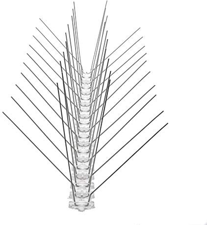 Taubenabwehr Spikes aus Rostfreier Edelstahl. 5 Meter-Box. Made in EU