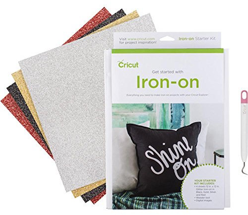 Cricut Starter-Set zum Aufbügeln, 4 Stück