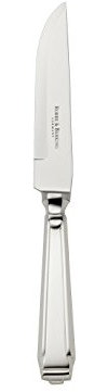 Robbe & Berking Art Deco Steakmesser (150 g massiv versilbert)