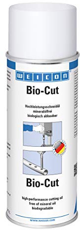 WEICON Bio-Cut Schneidöl 400 ml |silikonfreies Bohröl | Schmiermittel| biologisch abbaubar | transparent