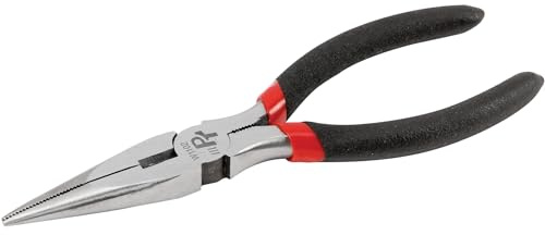 Performance Tool W1102 8 in. Long Nose Pliers with Cushion Grip
