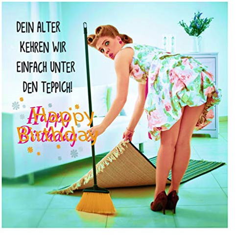 Depesche 5326.015 Gratulationskort till födelsedag med 3D-motiv, födelsedagskort, ca 17 x 17 cm stor, inklusive matchande kuvert och inre text