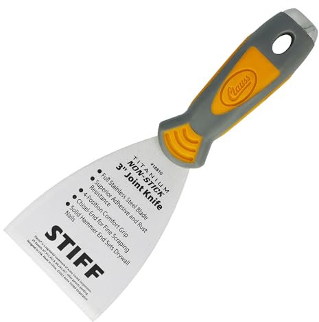 Spatola con snodo Clauss Titanium Non-Stick rigida, 7,62 cm, 18810