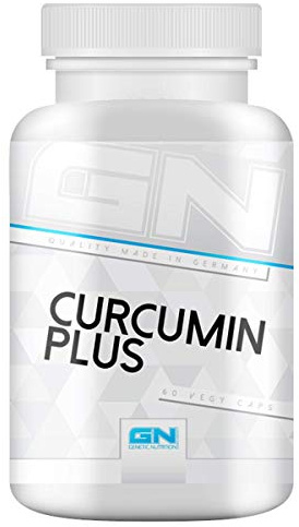 GN Laboratories Curcumin Plus Kapseln – Hochdosiertes Mizellen-Kurkuma mit Piperin – Maximale Bioverfügbarkeit – Für Immunsystem & Gelenke – Vegan & Ohne Zusatzstoffe – 60 Kapseln