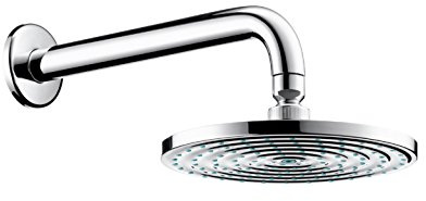 hansgrohe Raindance S 180 Duschkopf, Kopfbrause für Wandmontage, Chrom