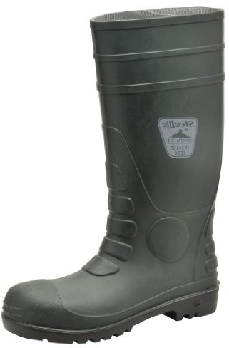 Portwest herr Steelite Total Wellington S5 säkerhetsskor - EN säkerhetscertifierad, 13 UK, gRÖN, 1