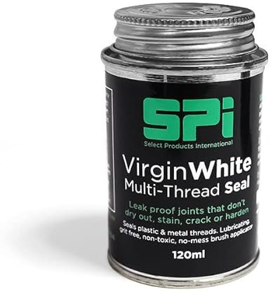 SPI Virgin White PTFE Thread Paste - Size 120ml