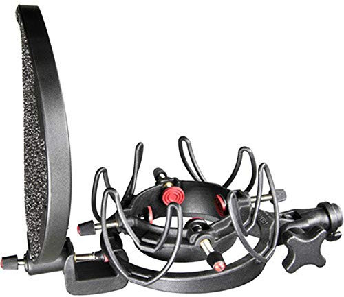 Rycote 045002 InVision Kit Suspension Microphone Studio avec Filtre Anti-pop