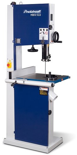 HOLZKRAFT Sega A Nastro Per Legno HBS 533-400 V - Dimensioni Tavola 680X530 Mm - Altezza Taglio 270 Mm