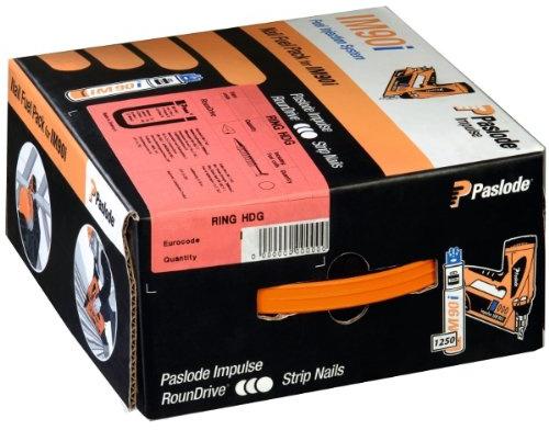Paslode Impulse Packs - galvanisiert plus (gerillt) - Ø 3,1 x 90 mm Unilock