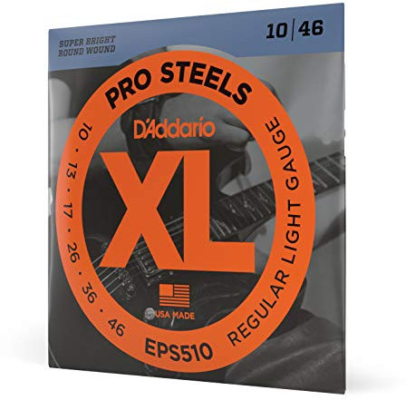 D'Addario EPS510 10-46 Stainless Steel Round Wound - E-Gitarrensaiten
