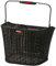 KLICKfix Farradtasche Structura Korb Lenkerkorb, Schwarz Ef, 25 x 34 x 27 cm