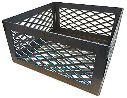 Total Control® BBQ Holzkohlekorb Räucherkorb Räucherkorb Feuerbox 12x12x6 für B-B-Chef Brinkmann für Char-Broil Chargriller New Braunsfel Old Country