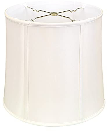 Royal Designs, Inc. Basic Drum Lamp Shade, White, 13 x 14 x 14, BS-719-14WH