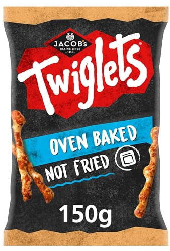 JACOB'S Twiglets Original Sharing Bag Snacks, 150 g (Pack of 1)