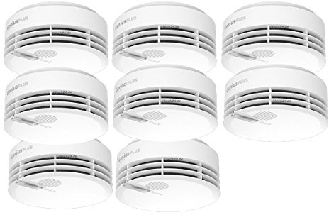 Hekatron Genius Plus Rauchmelder - 8er Pack