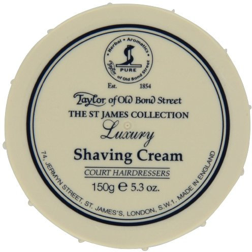 Taylor of Old Bond Street Crema da Rasatura Fragranza St. James Collection - 1 pz