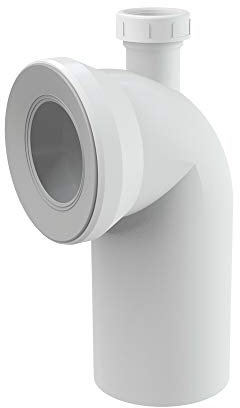 WC-Anschlussbogen 90° mit Anschluss DN40
