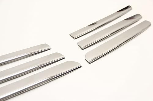 Recambo Chrom Kühler Grill Leisten Edelstahl Kühlergrill für Opel Zafira B | 2005-2014