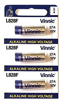 Vinnic High Voltage Batterie 27 A, 12 V, 3er Pack