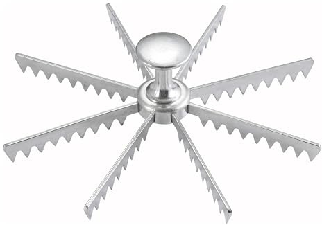 Winco Aluminum, 8-Cut Winware Pie and Cake Marker | 8 cut, Great for Cake Portions, Even Slices, Bakeries and Catering