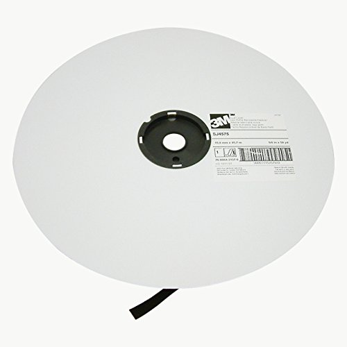 Wiederverschließbares Befestigungsband von 3M Scotch SJ4575, Dual Lock, niedriges Profil, schwarz