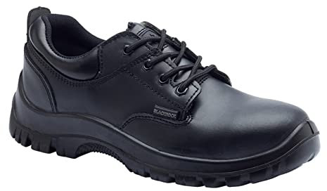 Blackrock Ultimate Safety Shoes, Steel Toe Cap, Water Resistant, Men, Womens, Lightweight, Work, Workwear, Uniform Footwear, Black, Wide Fit, Slip Resistant, Non Slip - Size 8