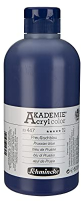 Schmincke AKADEMIE Acryl color Preußischblau 500 ml, 23 447 028