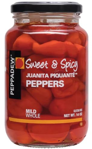 PEPPADEW Sweet Piquant Peppers, 14 Ounce