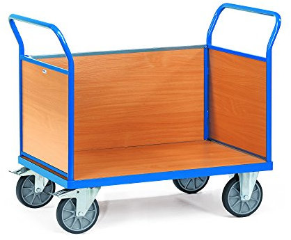 Fetra Transportgeräte mttdc2531 F 500 Wagen Transport, mit 3 Panels, 600 kg Belastung, 1000 mm x 600 mm Plattform
