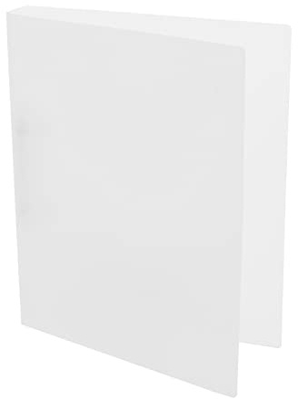 Idena 224335 - Ringbuch DIN A4, aus PP, 2 Ringe, 35 mm Rückenbreite, transparent, 1 Stück