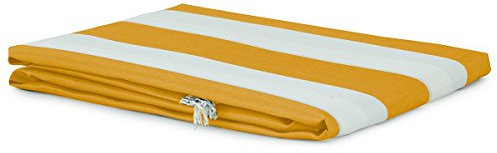 Carillo Tenda da Sole con Anelli 150x290 cm per Esterno Righe Art. Sophia M876 Giallo