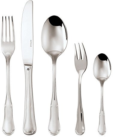 Sambonet Posate Pezzi. VH. Acciaio Inox 18/10 Petit Baroque Posate