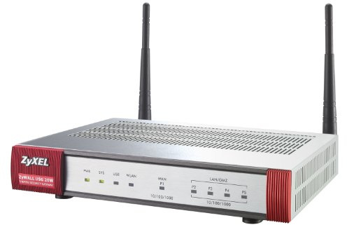 Zyxel ZWUSG20W ZyWALL 802.11N Wireless Internet Security Firewall,Silver