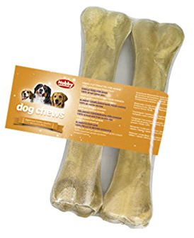 Nobby Kauknochen gepresst für Hunde, 21,5 cm, 1 Packung je 2 Stück (1 x 170 g)