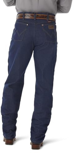 Wrangler Cowboy Cut Relaxed Fit Jean, Rigid Indigo, 38W x 34L
