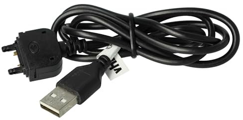 vhbw Cable datos USB compatible con Sony Ericsson Hezel T715, X198 móvil - negro
