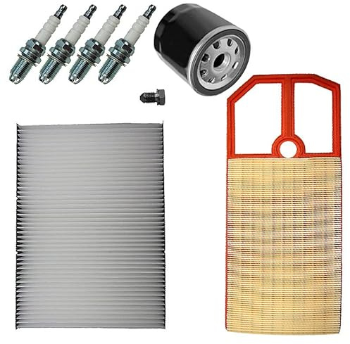 BESTPRICE ATP Inspektionspaket Filterset mit 1x Innenraumfilter | Kompatibel mit: SEAT TOLEDO II, SKODA OCTAVIA I, OCTAVIA I Combi, VW BORA I, BORA Variant, GOLF IV, GOLF IV Variant