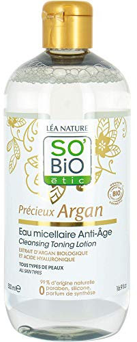 So'Bio Étic Precious argán micelar Anti-Edad, 500 ml
