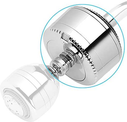 Sprite Showers Slim-Line 2 Universal Shower Filter, Chrome