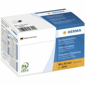 HERMA Adress-Etiketten 89x42mm auf Rolle VE=250 Stück