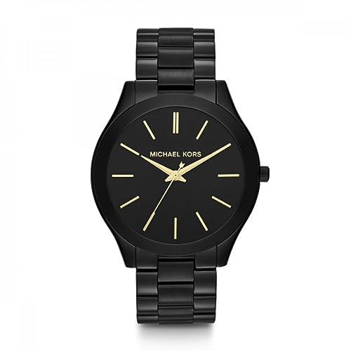 Michael Kors MK3221 Uhr Damenuhr Edelstahl Edelstahl 5 bar Analog Schwarz