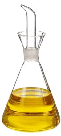 DAMDAM GO Aceitera Antigoteo Cristal 500 CC en Caja, 500ml