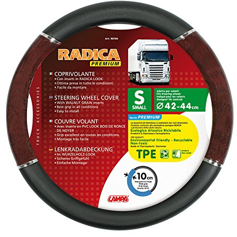 LAMPA 98760 Lenkradbezug braun schwarz