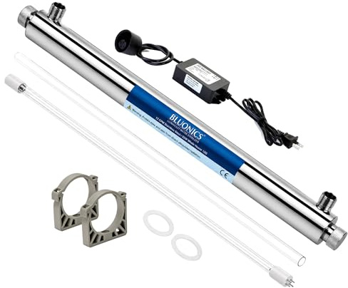 UV purificador de agua toda la casa luz ultravioleta esterilizador 12 GPM para bacterias