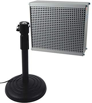 Brüder Mannesmann Lötdampfabsorber, kompakter Rauchabsauger mit Aktivkohlefilter, 183 m³/h Luftdurchsatz, Netzteil inkl., silberfarben, für Elektronik- und Lötarbeiten, 1 Stück | M49150