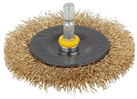 wolfcraft Brass Wire Wheel Brush I 2110000
